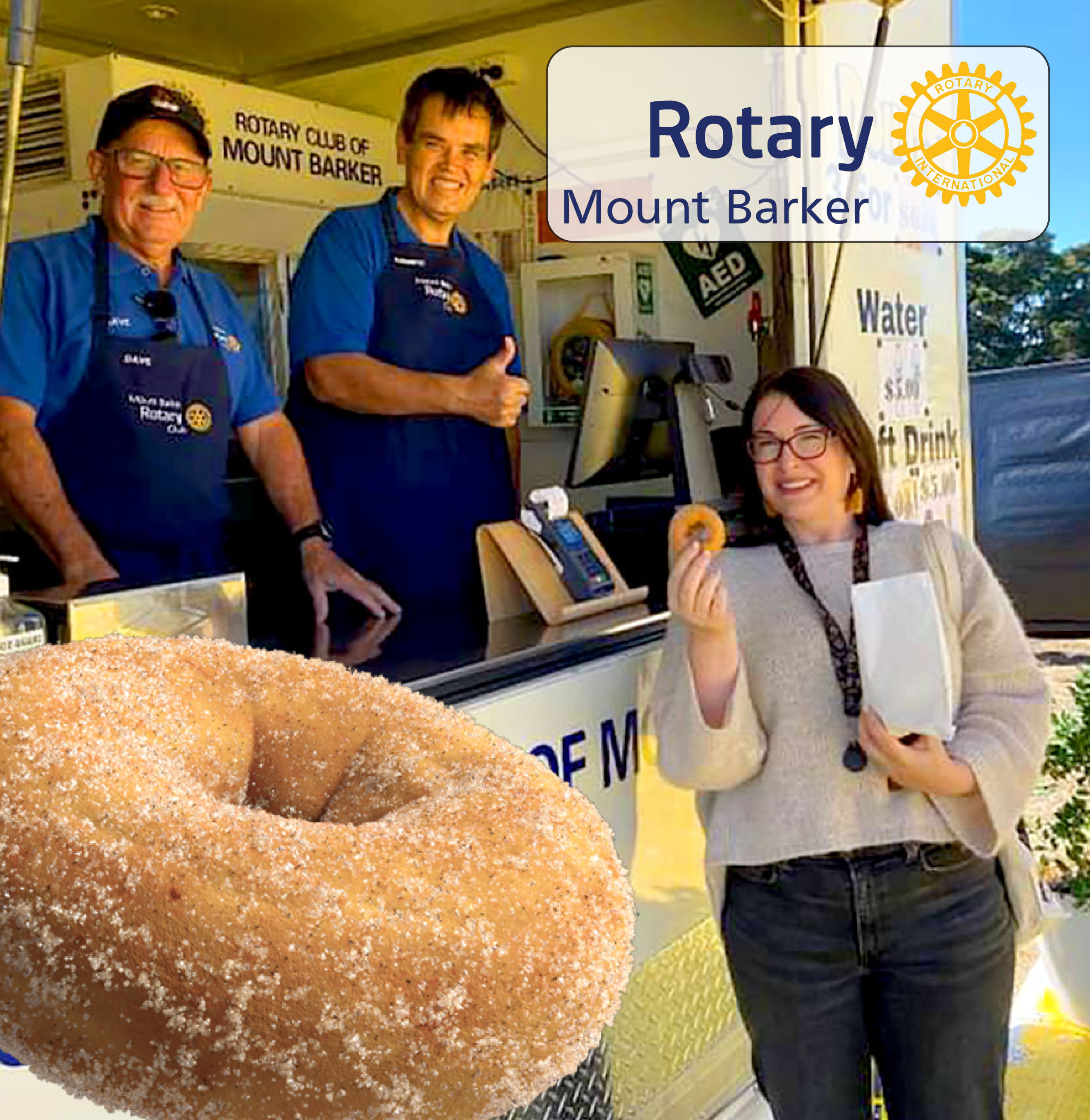Rotary Mount Barker Doughnut Van